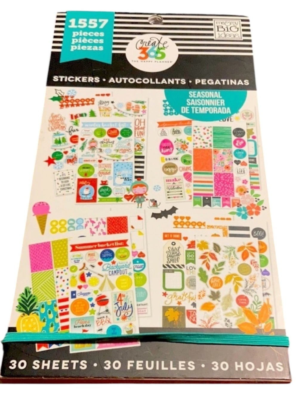 Me & my big ideas book stickers used
